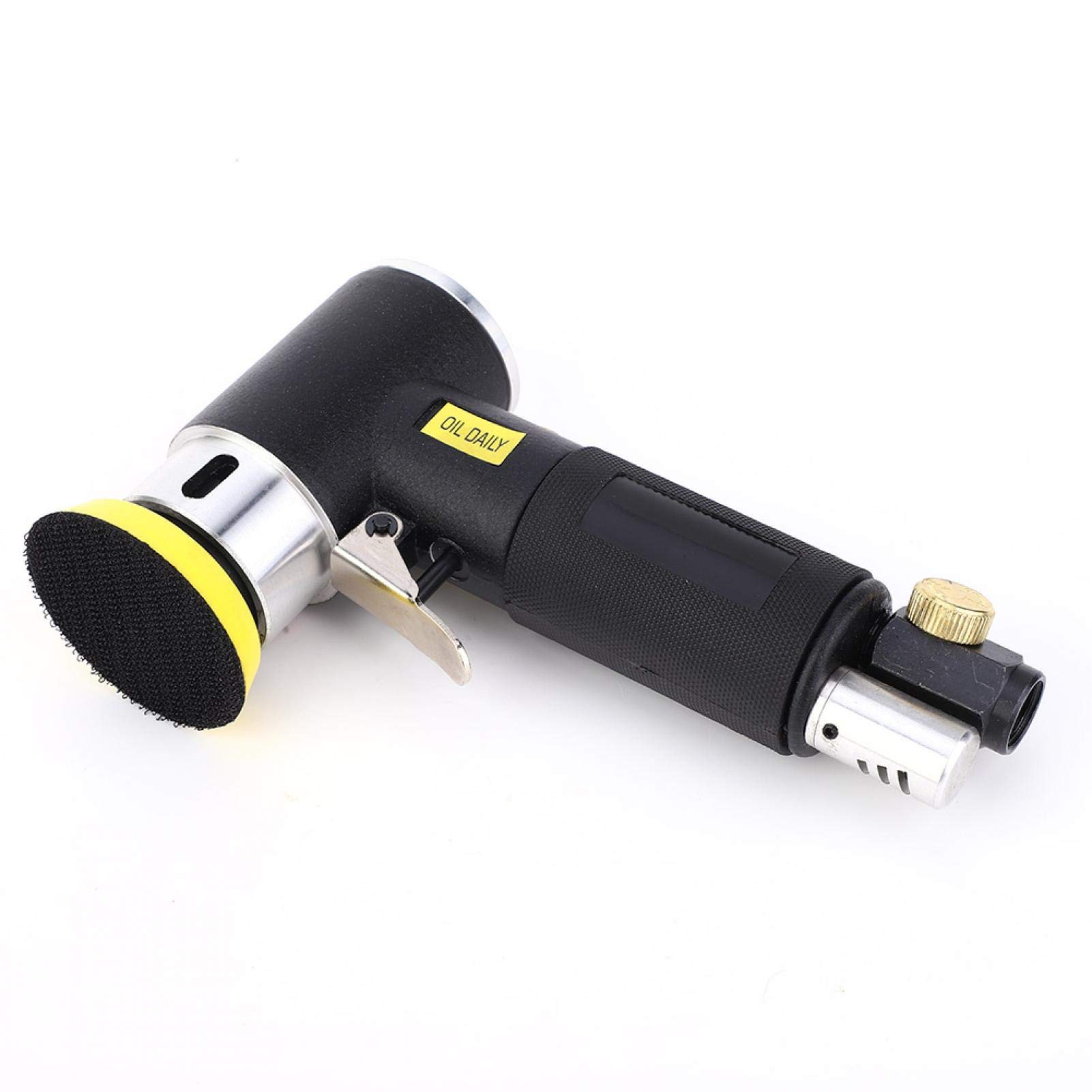 High Efficiency Pneumatic Angle Sander - Eco-Friendly Air Polishing Sander for Metal & Steel Plate Work | Perfect for Automotive, Woodworking & Industrial Metal Finishing