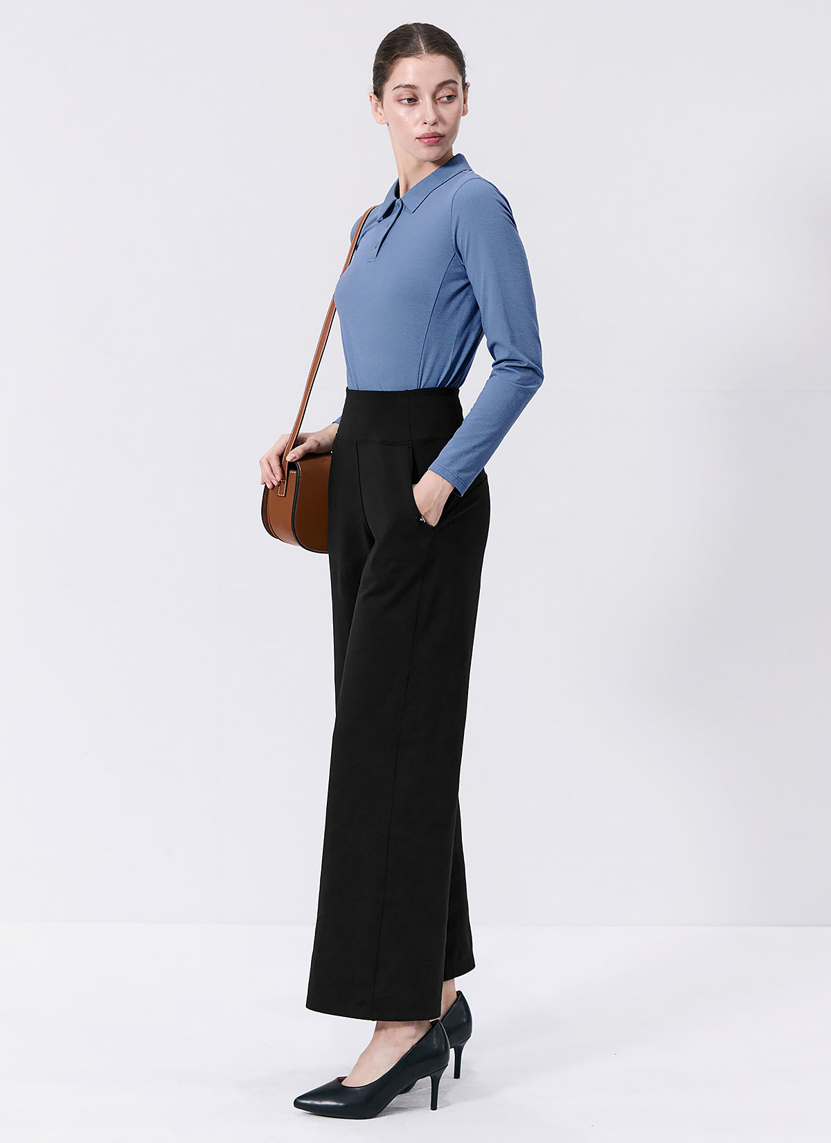 Cozy Fluffy Wide Leg Pants for Women - Soft Winter Lounge Pants, Perfect for Home, Yoga & Relaxation