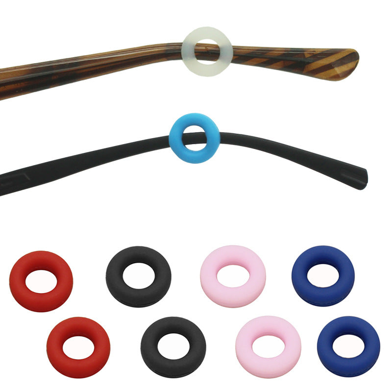 Non-Slip Silicone Eyeglass Nose Pads & Ear Hooks - Comfortable Anti-Slide Glasses Accessories for Reading, Driving, and Computer Work