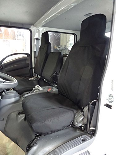 2006-2021 Isuzu NPR Heavy-Duty Custom Fit Seat Covers - Durable Exact Fit for Front 40/60 Split Bench Seat (I2280-DRTC Camo Endura) | Perfect for Truck Drivers & Fleet Vehicles | Weatherproof & Long-Lasting Protection