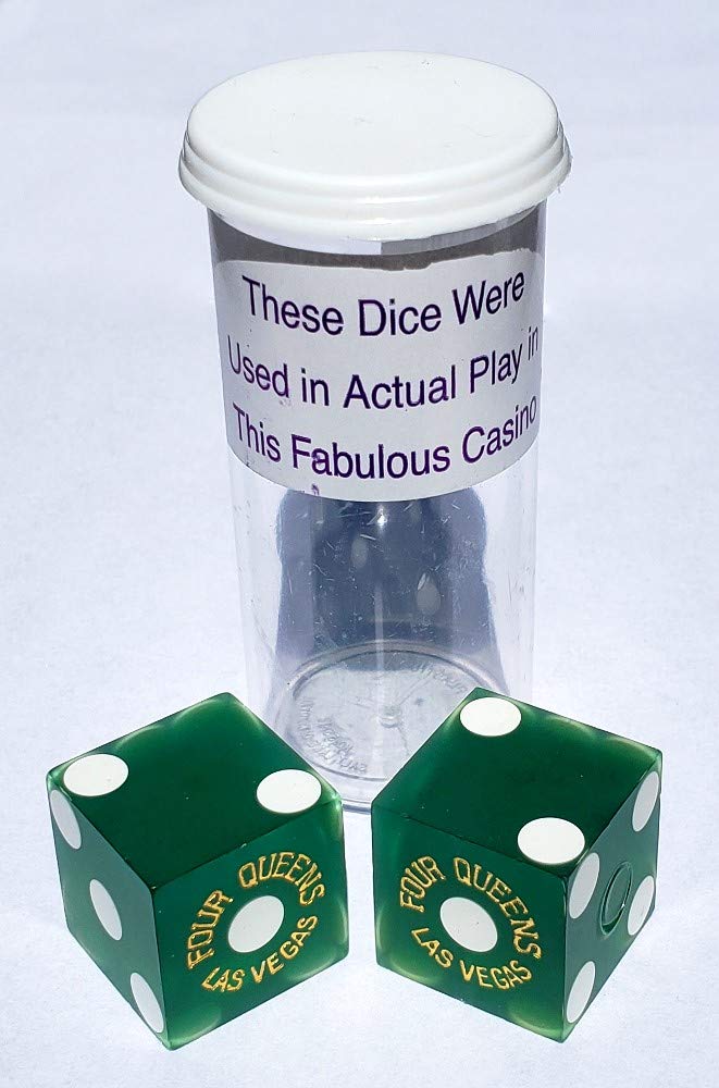 19mm Craps Dice - Authentic Las Vegas Casino Style for Table Games