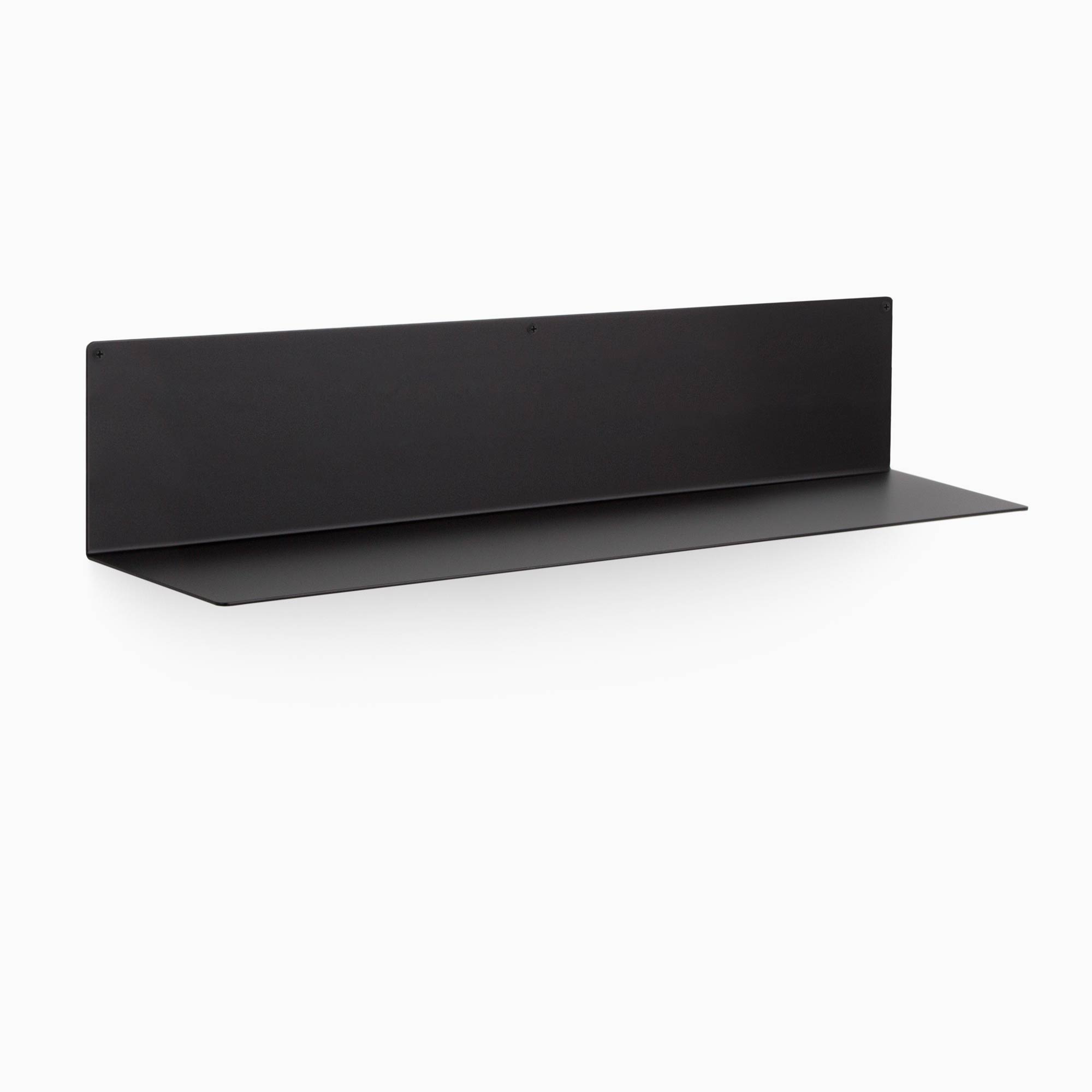 Bender FM 5 Metal Wall Shelf - Industrial Style Floating Shelves for Home & Office Decor - Perfect for Living Room, Bedroom, Kitchen Storage & Display