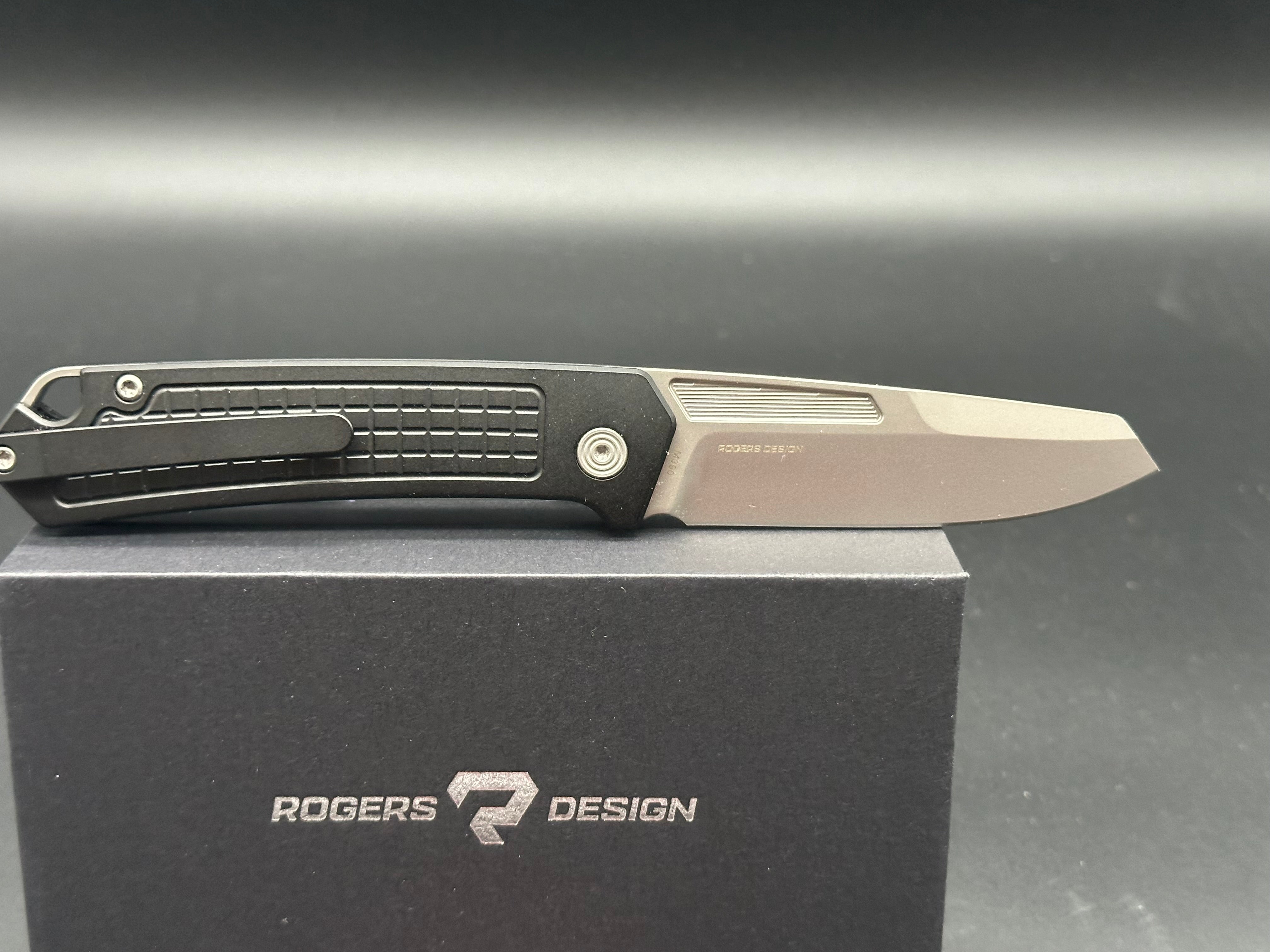 Richard Rodger's Design Mid X Folding Knife - Bestech OEM - EDC Pocket Knife for Outdoor, Camping, and Everyday Carry