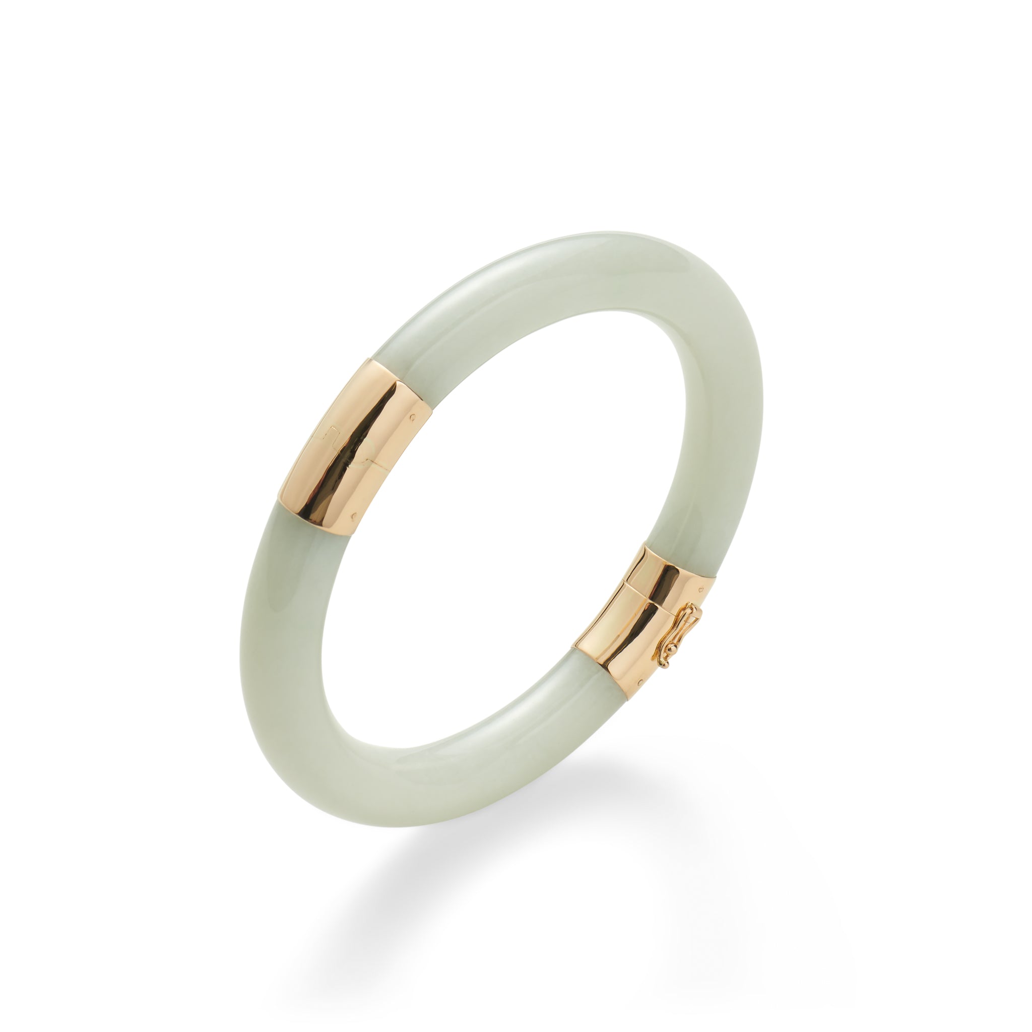 Authentic White Jade Pacific Bangle Bracelet – Elegant Handmade Jewelry for Women, Perfect for Weddings, Parties & Gifts