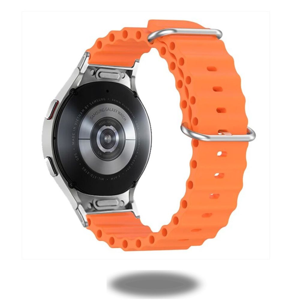 No Gaps Sports Ocean Bands for Samsung Galaxy Watch 5/4/3 - Durable Silicone Swim Band for Swimming, Running & Fitness Tracking - Waterproof Replacement Strap for Active Lifestyle