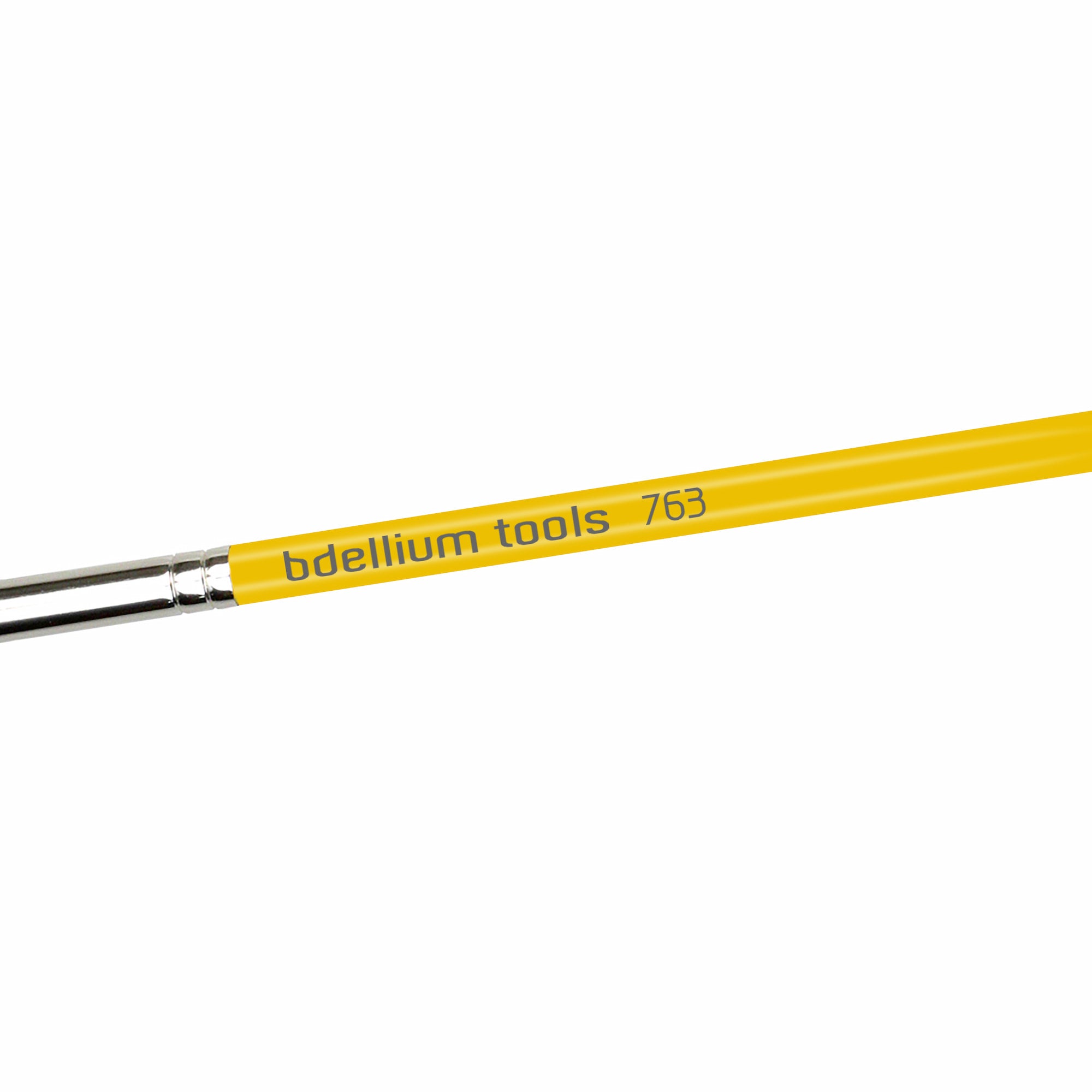 Travel 763 Angled Brow Brush - Professional Eyebrow Makeup Tool for Precise Shaping & Grooming | Perfect for Travel, Everyday Use & Salon Professionals