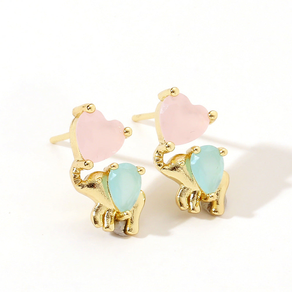 20G Cute Fruits Conch Stud Helix Stud Earrings for Women | EGD0488 | Perfect for Everyday Wear, Parties, and Gifts