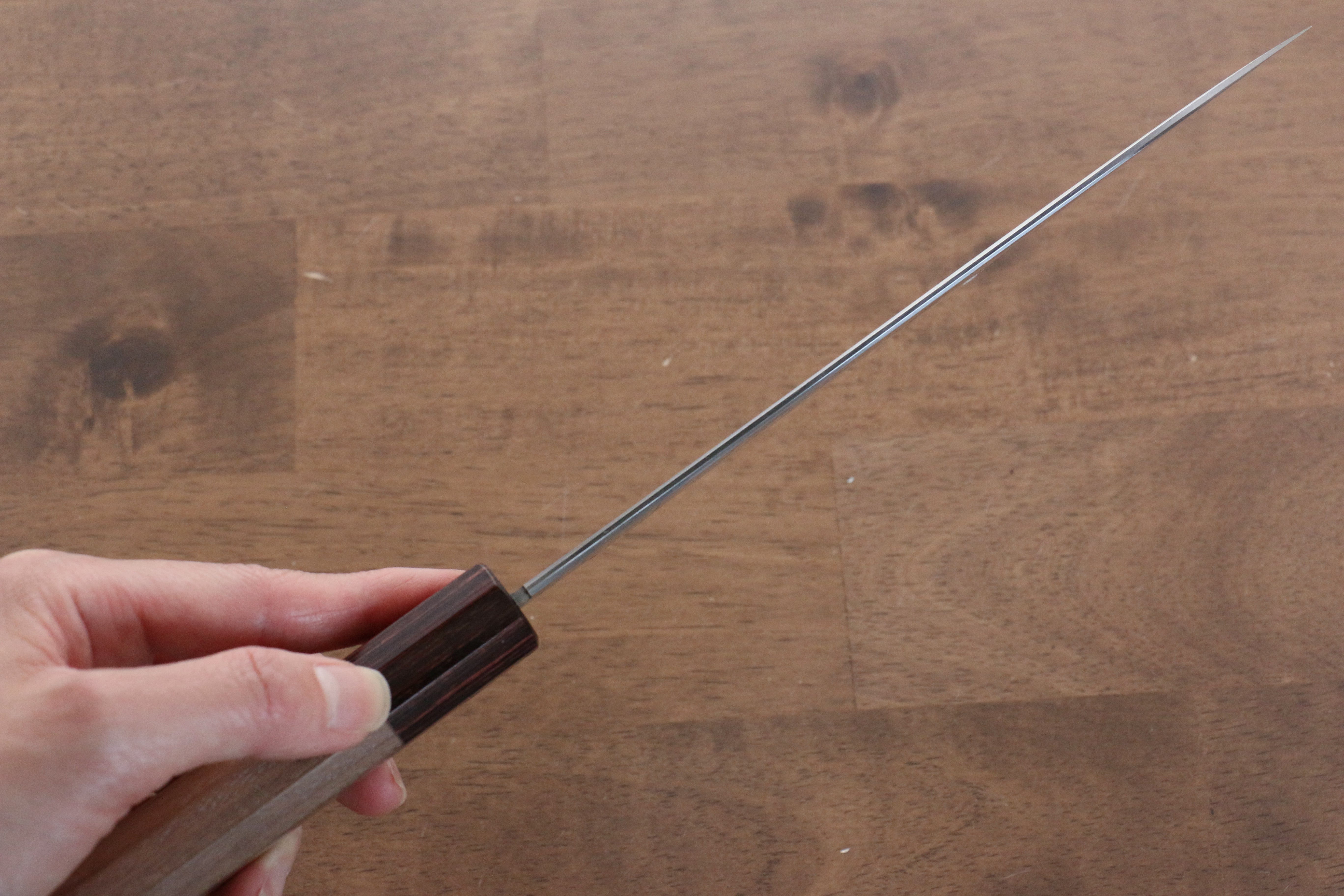 Premium SG2 Gyuto 180mm Japanese Chef Knife with Walnut Handle - Perfect for Sushi, Meat Slicing & Precision Kitchen Tasks