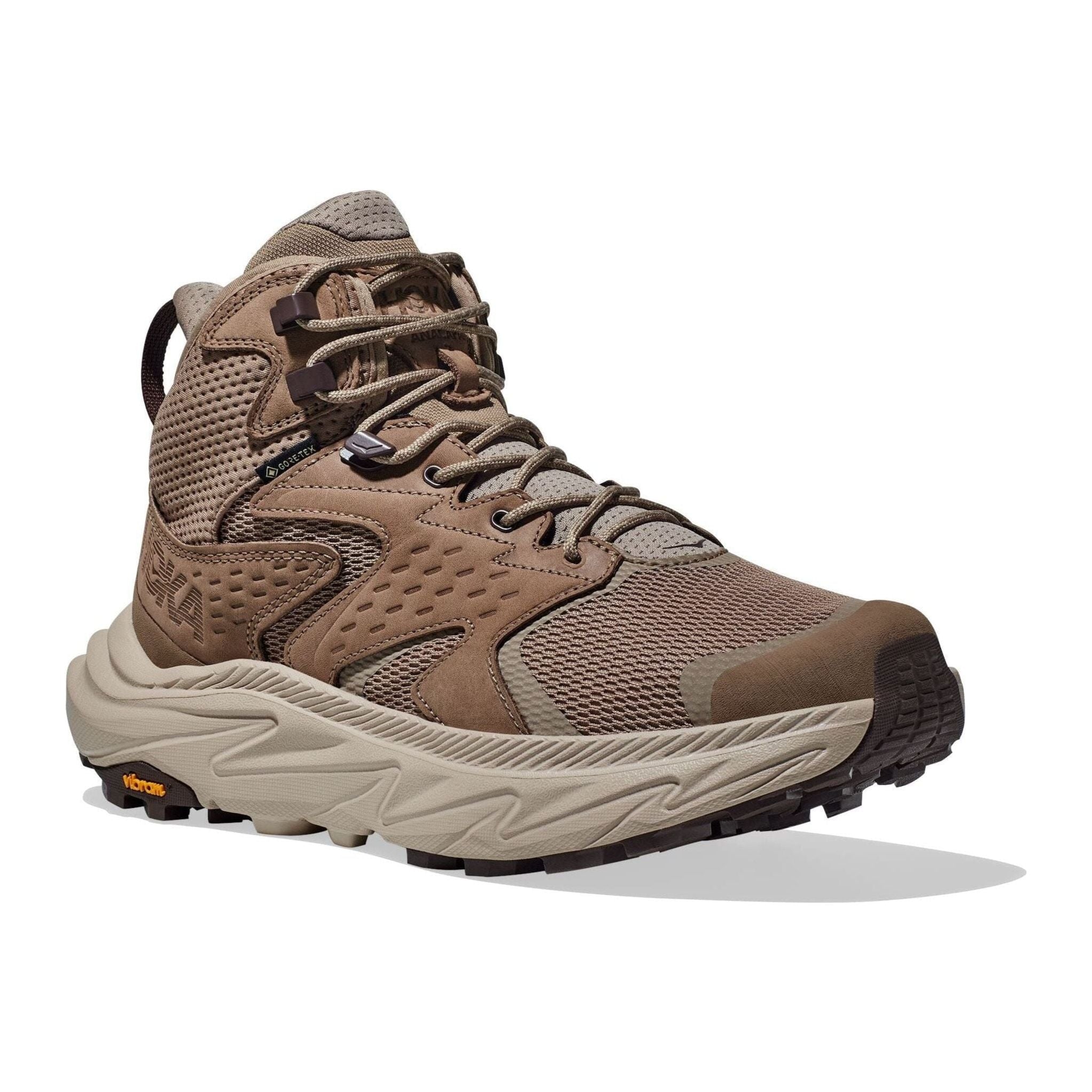 HOKA ANACAPA 2 MID GTX Men's Hiking Boots - Waterproof & Lightweight for Outdoor Adventures (Medium & Wide Width) - Perfect for Trail Running, Backpacking and Mountain Climbing