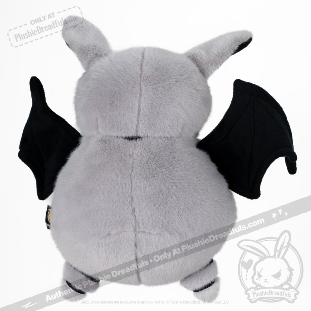 Plushie Dreadfuls ADHD Bat Stuffed Animal - Soft Cuddly Toy for Kids with ADHD, Anxiety Relief & Sensory Comfort - Perfect for Bedtime, Playtime & Emotional Support