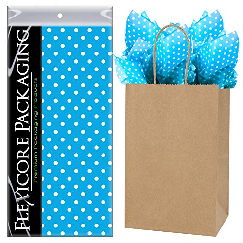 Turquoise Polka Dots