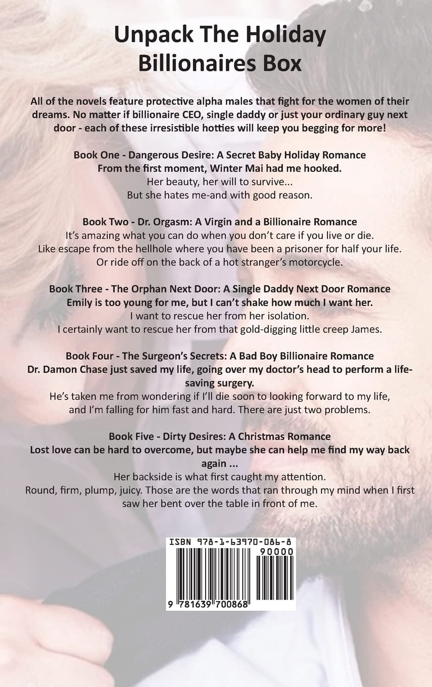 Unpack The Holiday Billionaires Box - Festive Christmas Romance Novel | Perfect for Cozy Winter Nights & Holiday Gift Giving