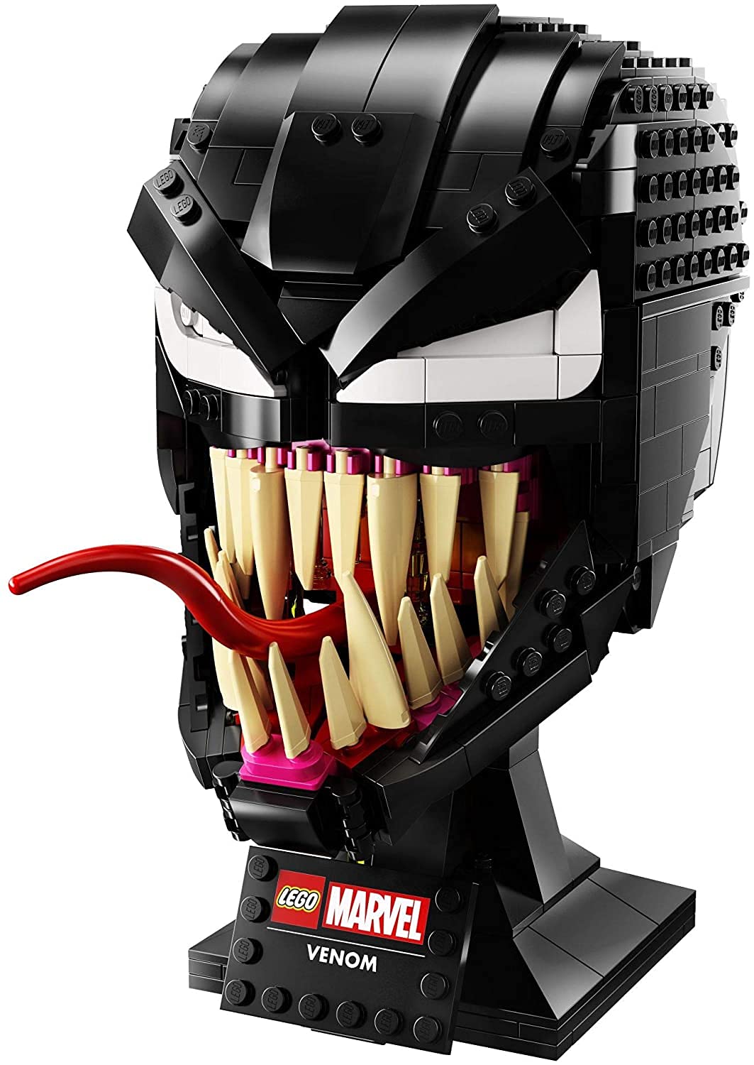 LEGO Marvel Spider-Man Venom Mask Building Kit 76187 - Collectible Model Set for Adults, Creative Home Décor Display, Perfect Gift for Marvel Fans | Build & Display for Movie Nights, Office Decor, or Superhero Collections
