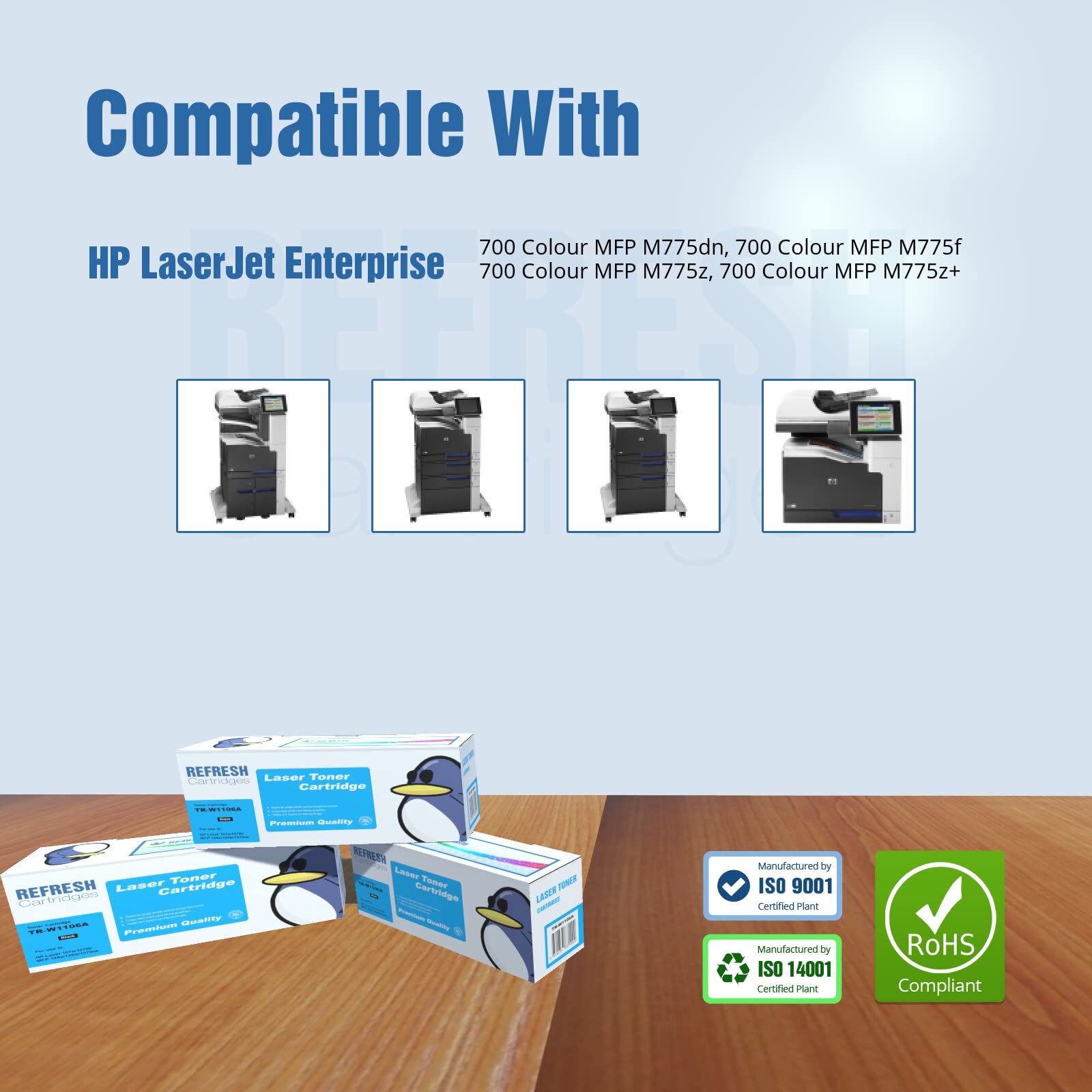 HP 651A Remanufactured Toner Cartridge Replacement - Multi-Color Compatible with HP Printers | Perfect for Home Office & Small Business Printing Needs