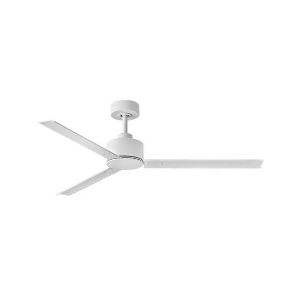 56 Inch 3-Blade Ceiling Fan with Remote Control - Matte White Finish - Quiet Reversible Motor - Modern Design for Bedroom, Living Room, and Office (Model: 81-Bel-4243670)