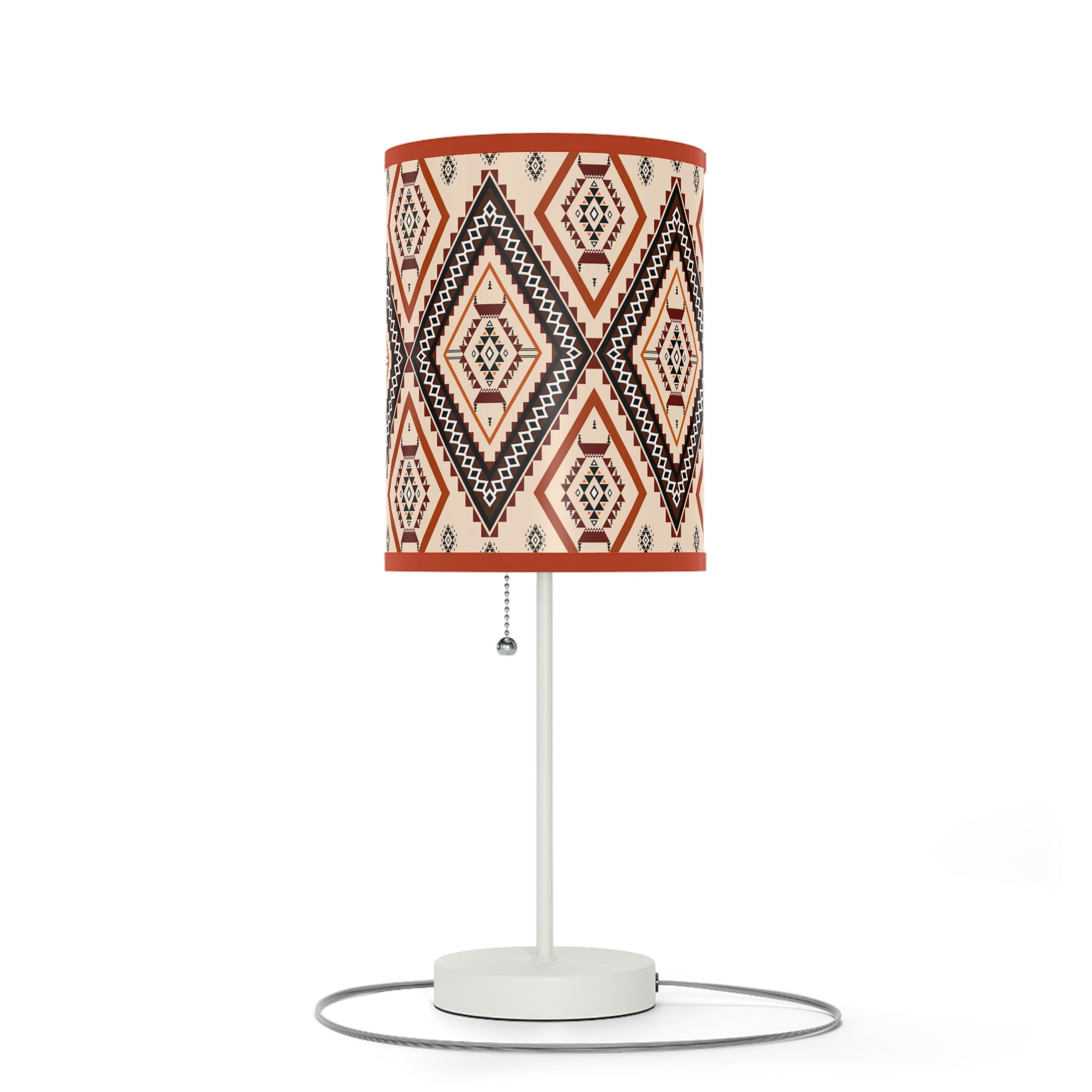 Southwestern Style Table Lamp for Bedroom & Living Room - Adjustable Reading Light with US/CA Plug - Perfect for Nightstands, Sofa Side Tables and Home Office Desks