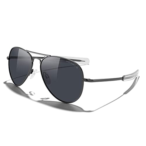 Gun Frame/Black Polarized Lens