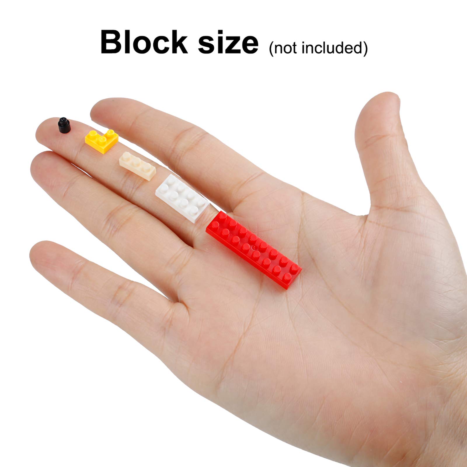 Larcele Micro Building Blocks Animal Set - DIY Mini 3D Building Toy Bricks with 1980 Pieces (Elephant, Monkey, Zebra) | Creative STEM Educational Toys for Kids & Adults | Perfect for Birthday Gifts, Home Decor & Stress Relief