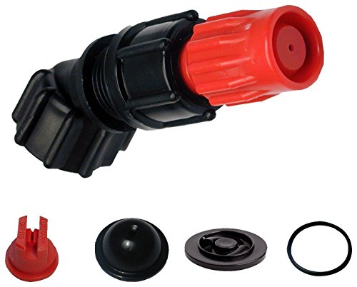 Solo 4900654-P Sprayer Elbow Nozzle Assembly with Standard Nozzle Assortment - Black - Perfect for Garden Sprayers, Lawn Care & Agricultural Equipment