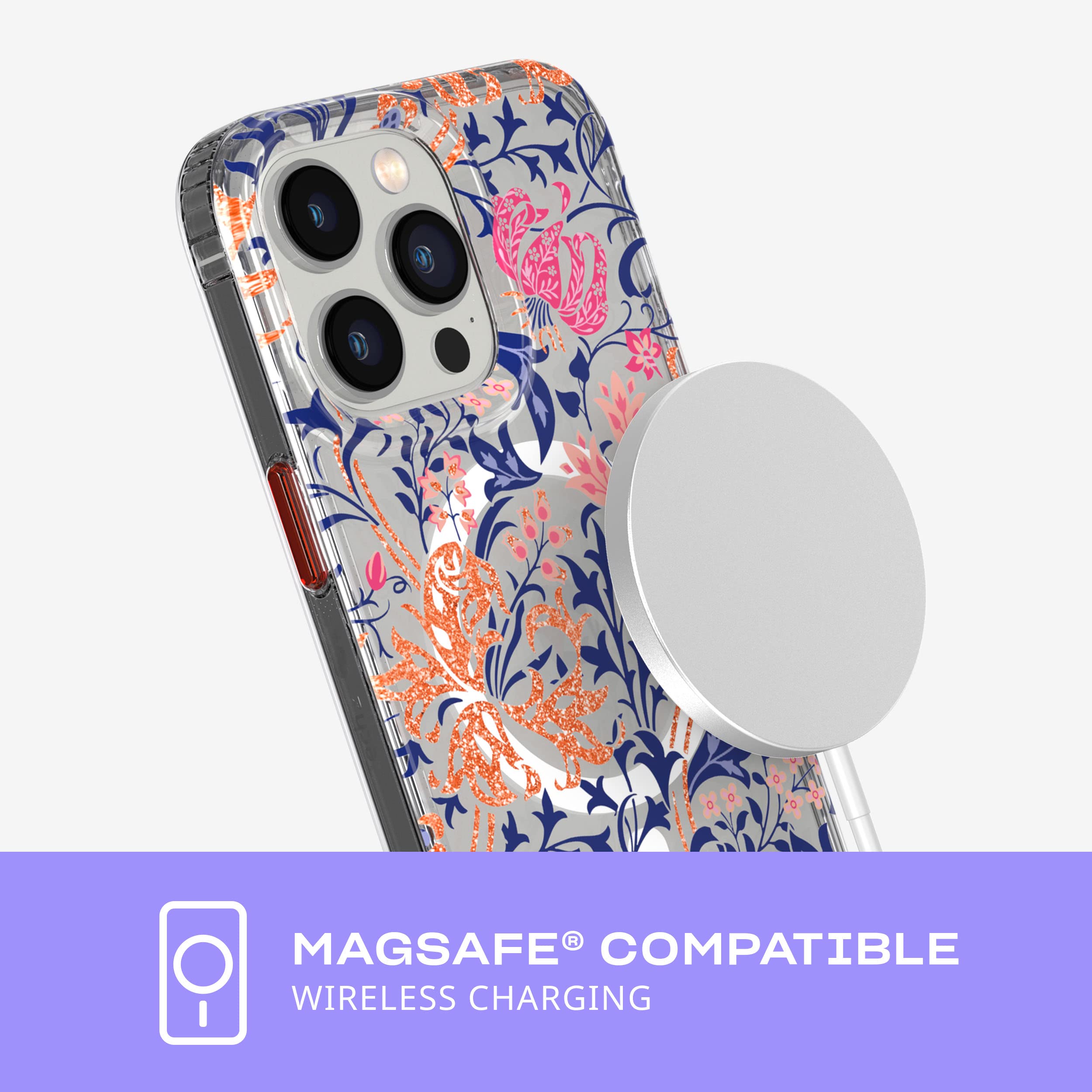 Tech21 iPhone 14 Pro Max Evo Art Case with MagSafe Compatibility - Premium Protective Cover Featuring Exclusive Artwork, Scratch Resistant & 12ft Drop Protection - Perfect for Daily Use, Travel & Outdoor Activities