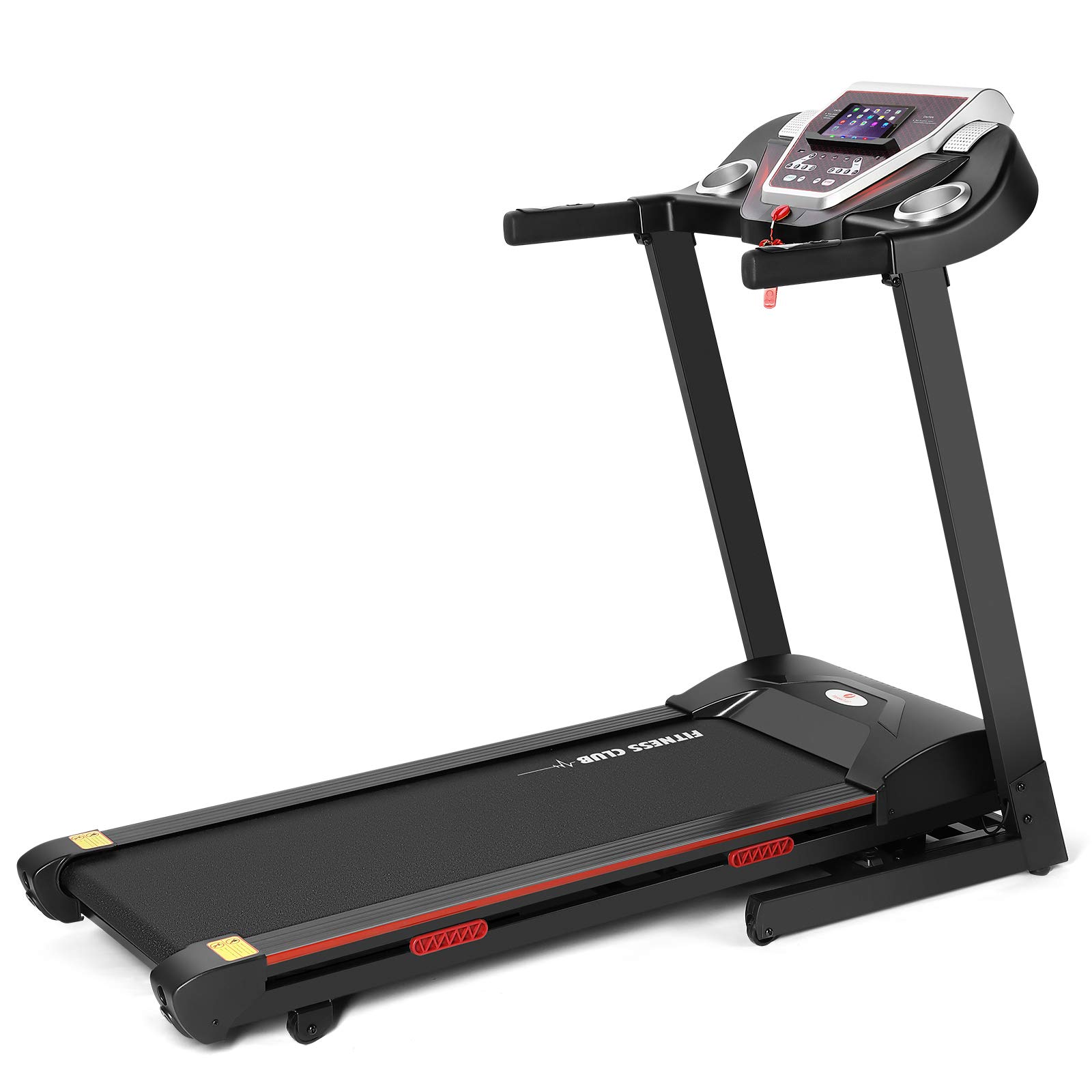 MengK Electric Treadmill with Motorized Incline - Foldable Design for Home Gym & Cardio Workouts | Perfect for Running, Walking & Fitness Training in Small Spaces