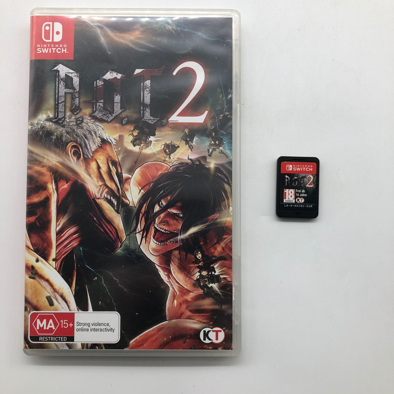 Attack On Titan 2 - AOT 2 - Nintendo Switch Game - Action Adventure Anime Video Game for Teens & Adults - Perfect for Anime Fans & Gaming Enthusiasts