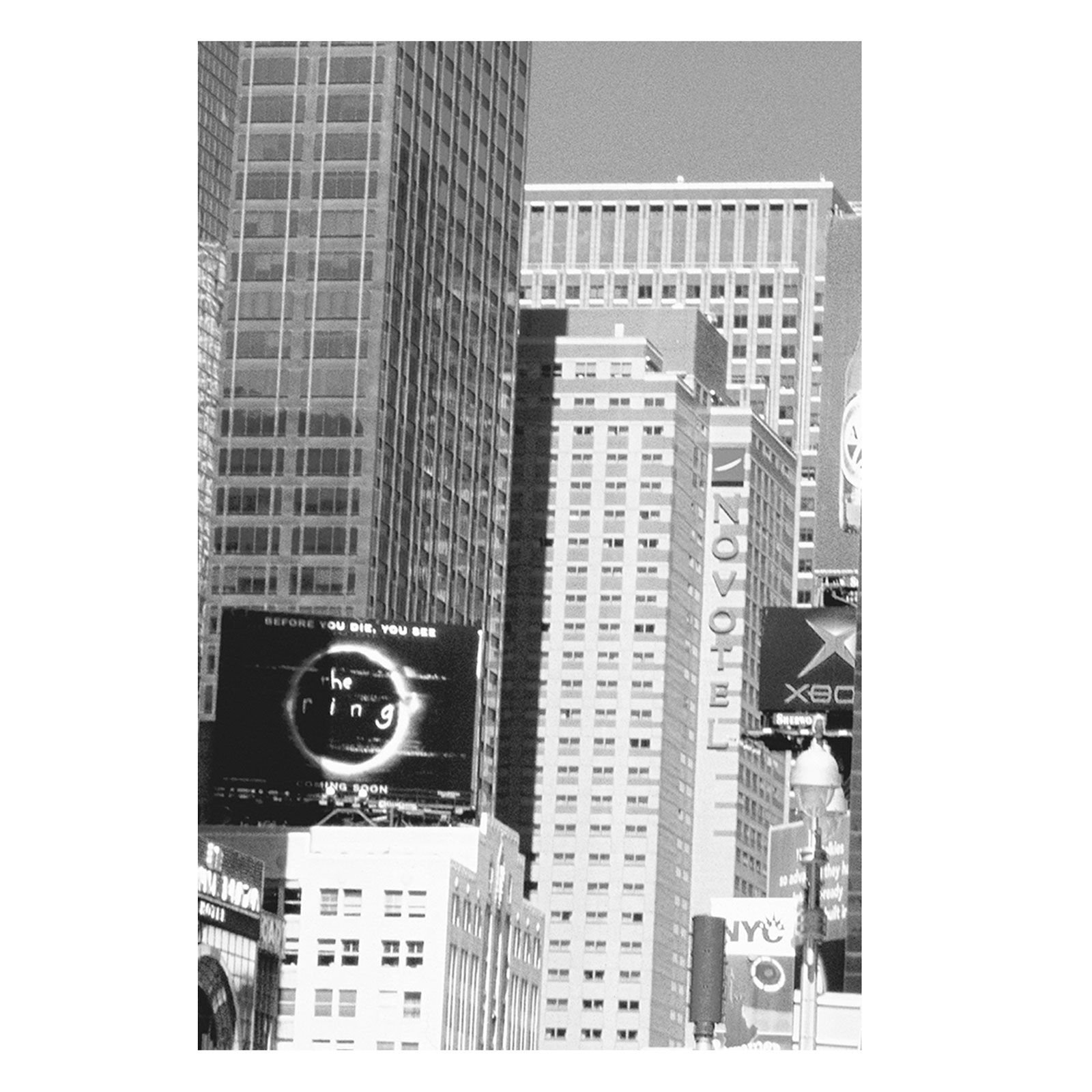 Komar DM650 Times Square Wall Mural - Urban Decor for Living Room