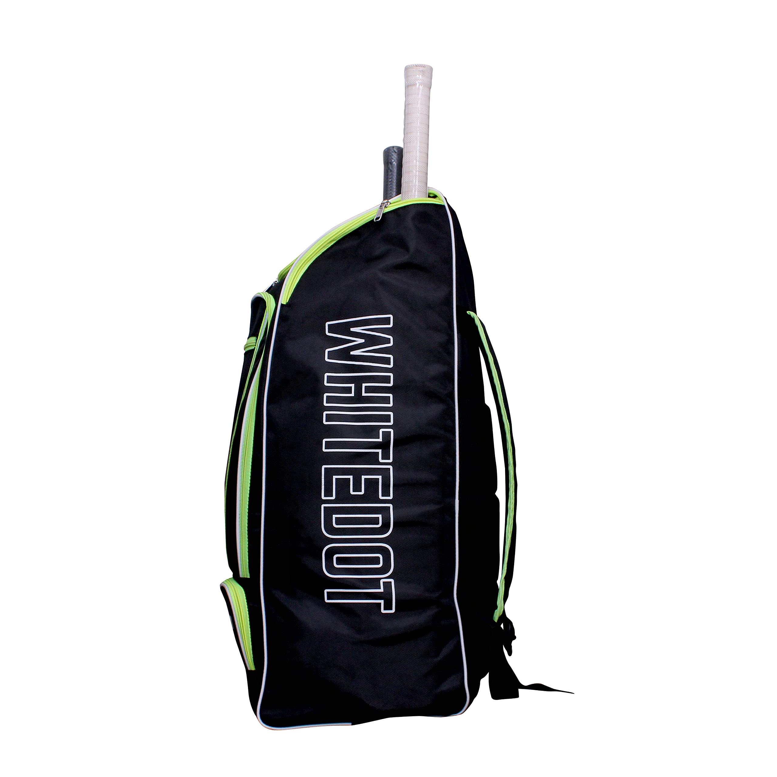 Falcon 1.0 Duffle Backpack Cricket Kit Bag - Large Sports Equipment Storage for Cricket Gear - Perfect for Training, Matches & Travel (Black)