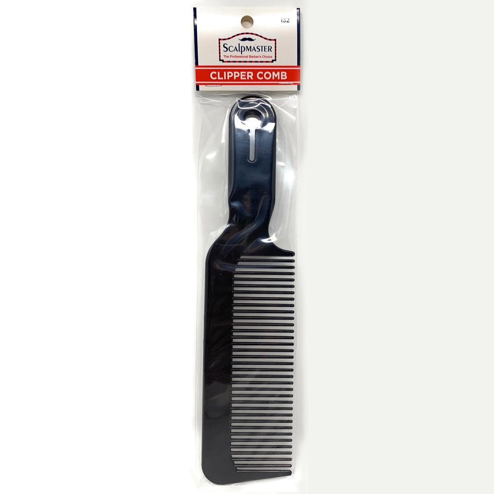 Scalpmster 8.5 Inch Professional Barber Clipper Comb - Flattop & Fade Haircut Styling Tool - Perfect for Men's Grooming, Salon & Home Hair Cutting (1 Piece)