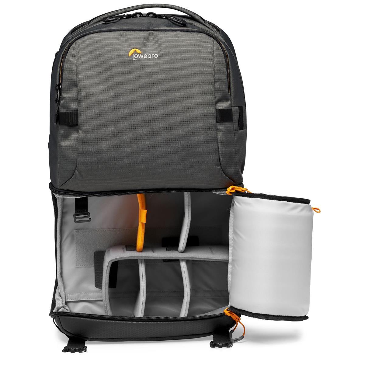 Lowepro Fastpack BP 250 AW III Camera Backpack (Gray) - Waterproof DSLR/SLR Bag for Travel & Outdoor Photography