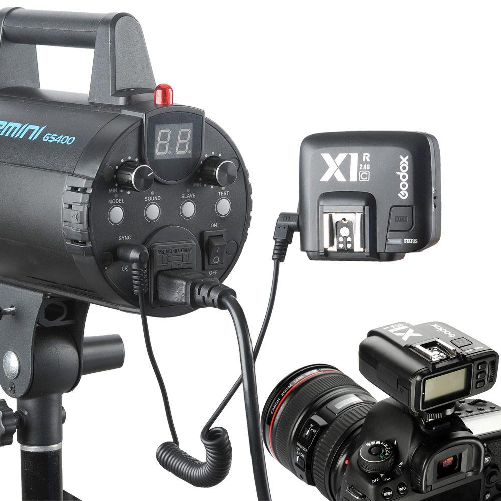 Godox X1R-C TTL Wireless Flash Receiver for Canon DSLR Cameras - Perfect for Studio, Portrait, and Event Photography