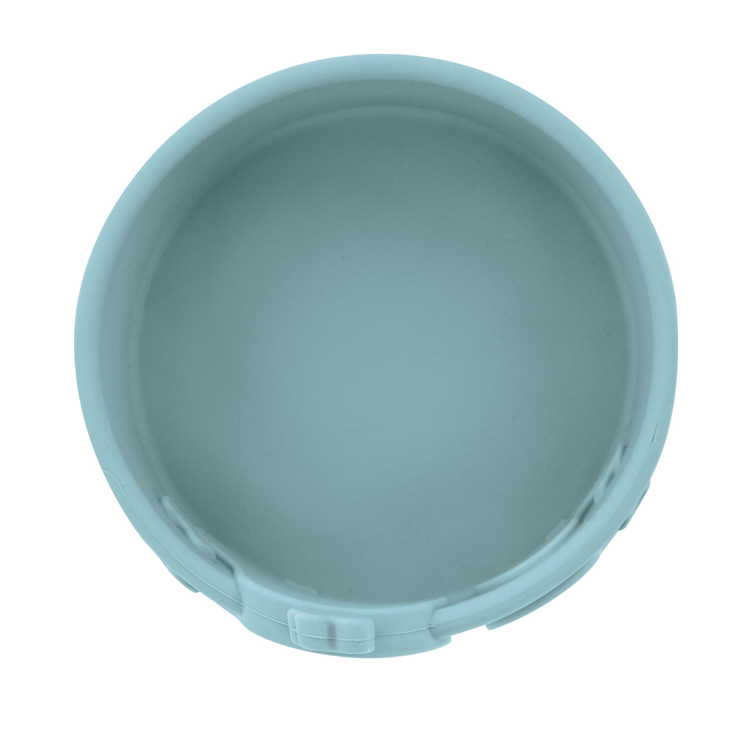 Nuby Silicone Toddler Bowl with Blue Whale Design - BPA-Free Baby Feeding Bowl for 6+ Months - Perfect for Snacks, Cereal & Puree - Dishwasher Safe & Non-Slip Base