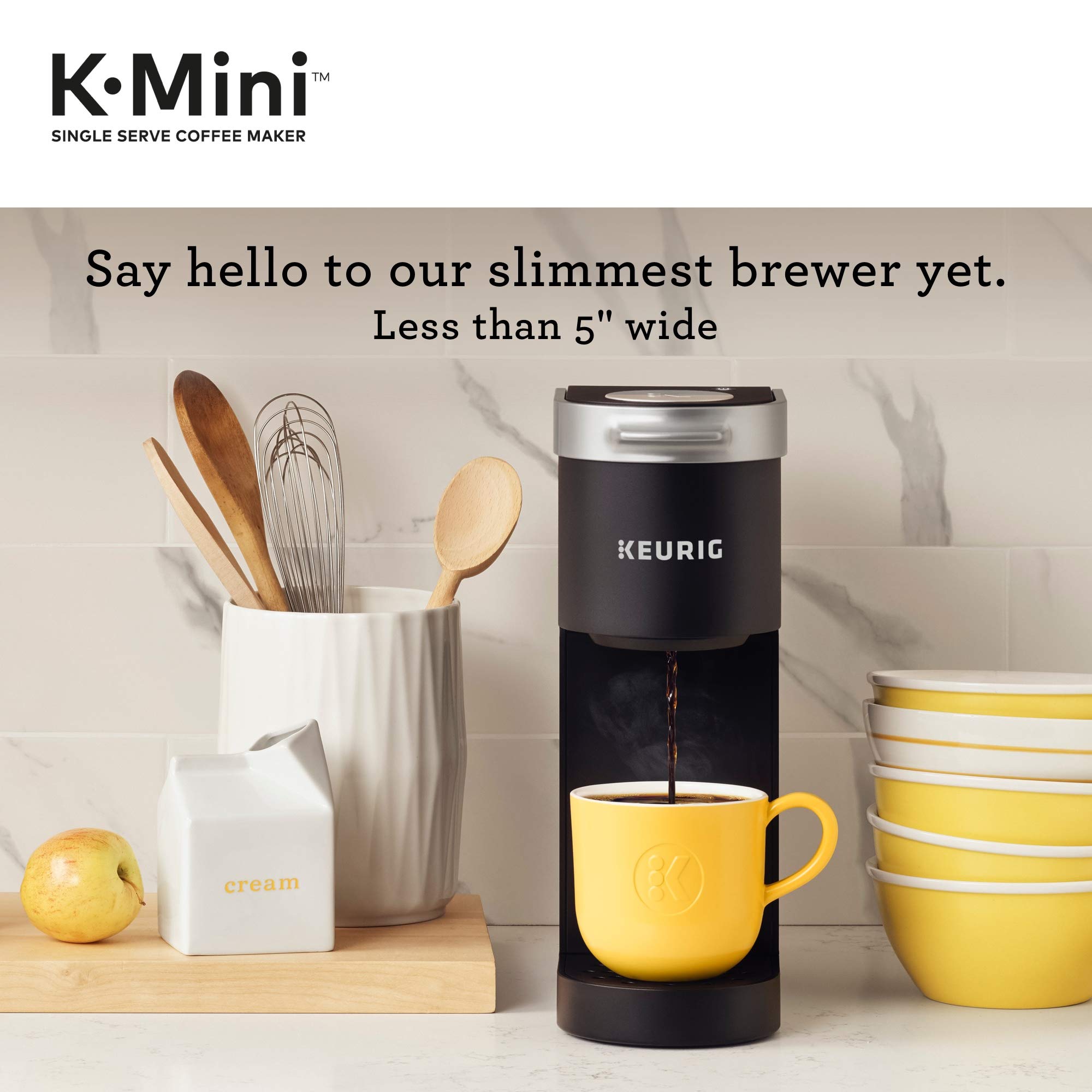 Keurig K-Mini Coffee Maker with Green Mountain Pods - Perfect for Home & Office