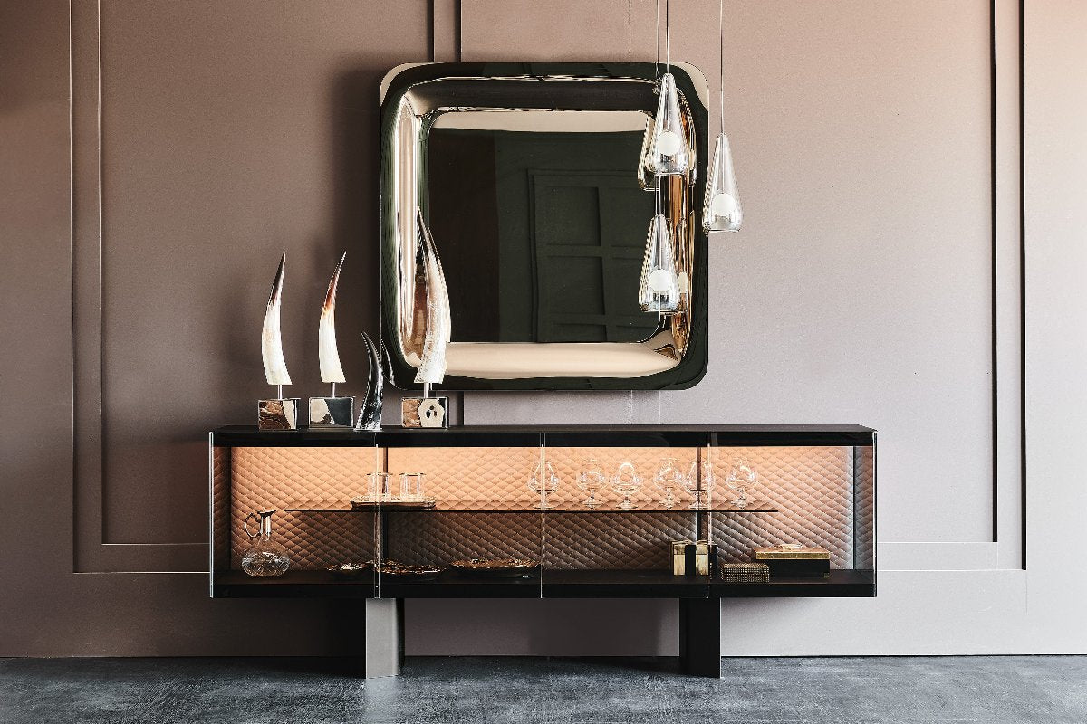 Stylish BOUTIQUE Sideboard Buffet Cabinet - Modern Storage for Dining Room, Living Room & Entryway | Perfect for Home Decor & Organization
