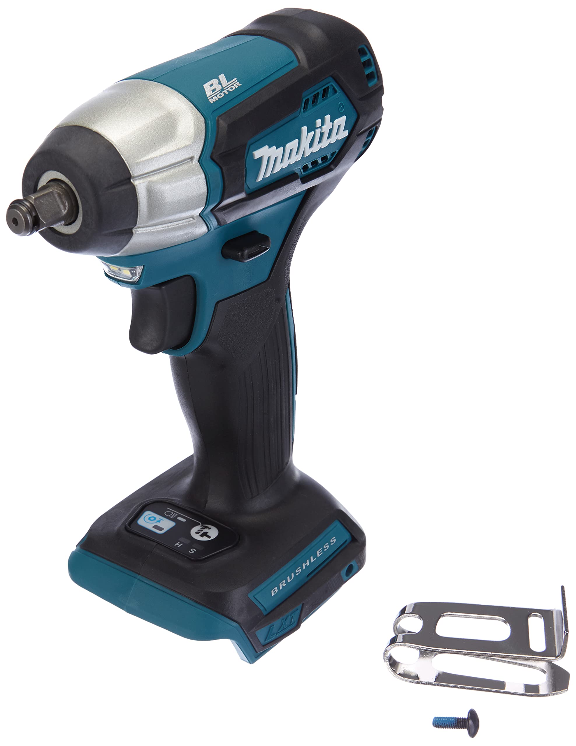 Makita DTW180Z 18V Cordless Brushless Impact Wrench (Bare Tool) - Powerful Fastening for Automotive, Construction & DIY Projects - No Battery/Charger Included