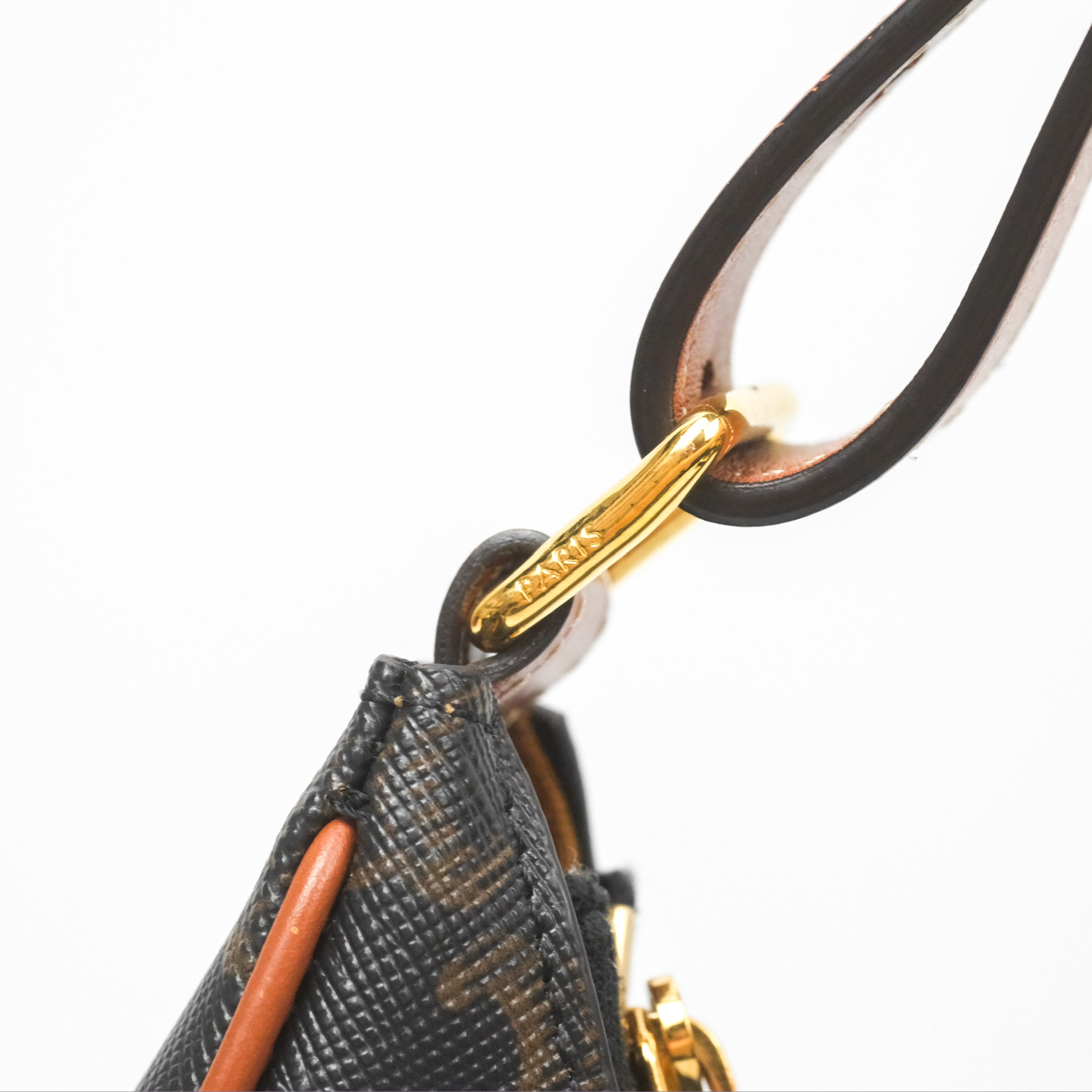 Celine Ava Bag in Triomphe Canvas & Calfskin Leather - Tan Crossbody Shoulder Bag for Women | Perfect for Work, Travel & Everyday Use