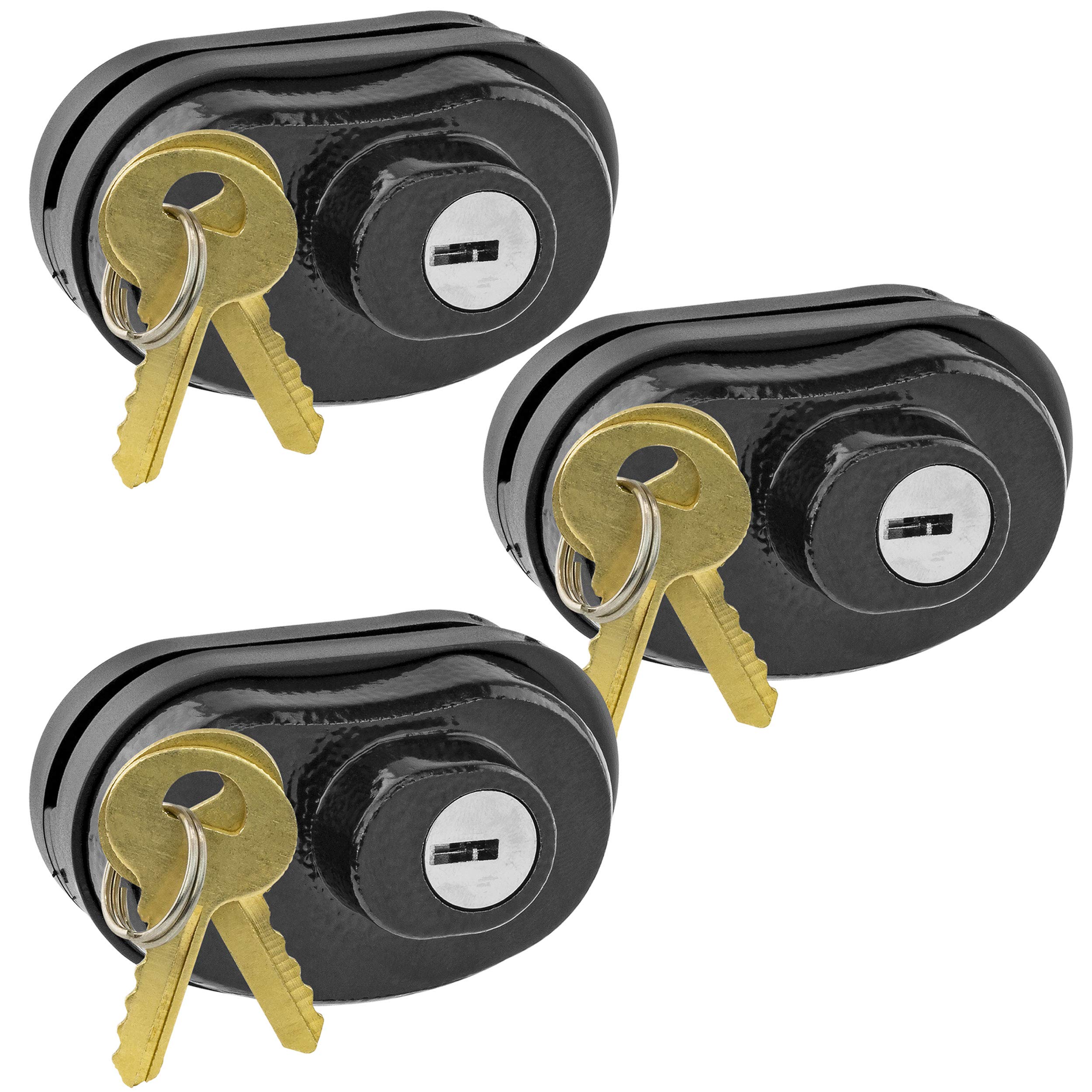 Universal Keyed Alike Trigger Gun Lock for Pistols, Rifles & Shotguns - Secure Firearm Safety Device for Home, Range & Travel Use