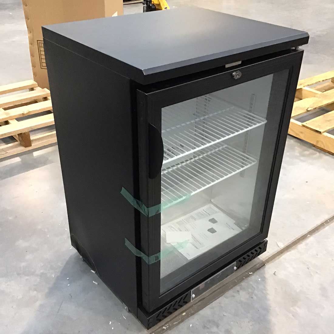 2NDs: Single Door Beverage Cooler SC148G - Compact Refrigerator for Drinks, Soda, Beer & Wine - Perfect for Home, Office, or Commercial Use