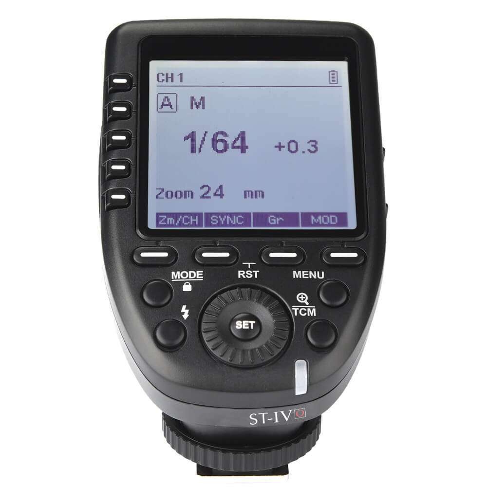 Godox XPRO 2.4GHz Wireless Flash Trigger with Wide LCD Display - Professional Photography Lighting Control for Studio & Outdoor Shooting