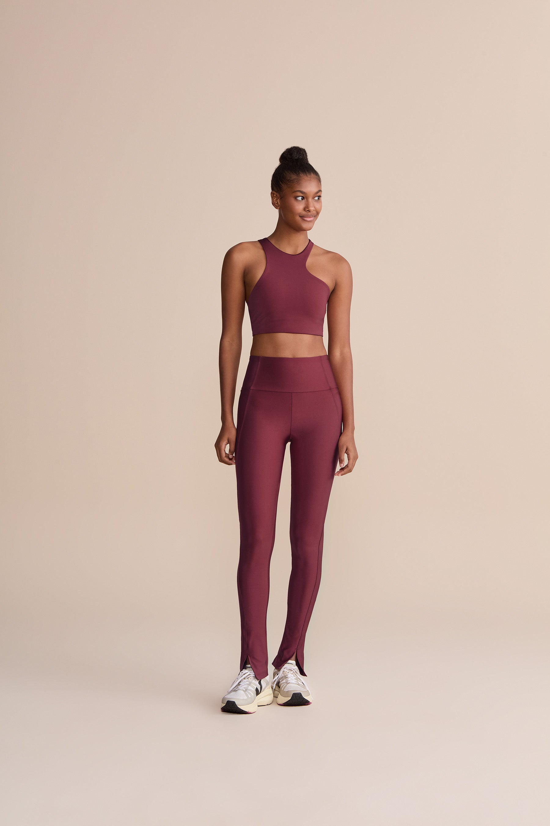 Shine Extended Length Leggings for Women - High Waist Yoga Pants with Tummy Control - Perfect for Workouts, Running & Lounge Wear