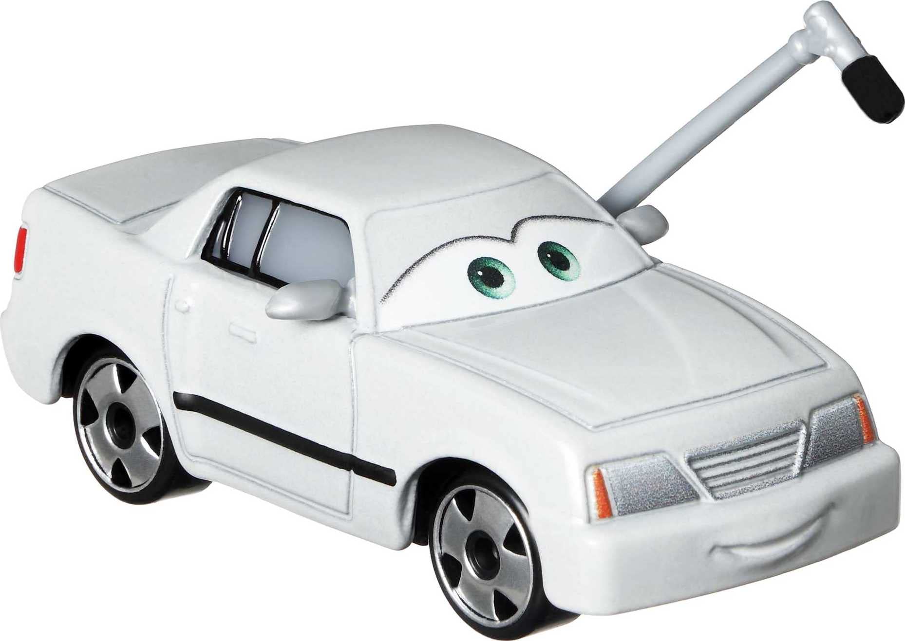 Disney Pixar Cars Derek Wheeliams Miniature Collectible Race Car Toy - Authentic Movie Replica for Kids Age 3+ - Perfect for Playtime, Birthday Gifts & Car Collection Displays