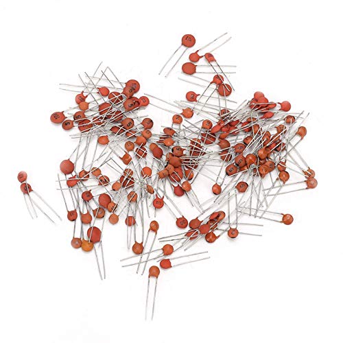 600pcs Assorted Ceramic Capacitors Kit - 50V 30 Values Professional Electronic Components for Circuit Boards, DIY Projects & Electronic Repairs - Perfect for Hobbyists, Engineers & Technicians