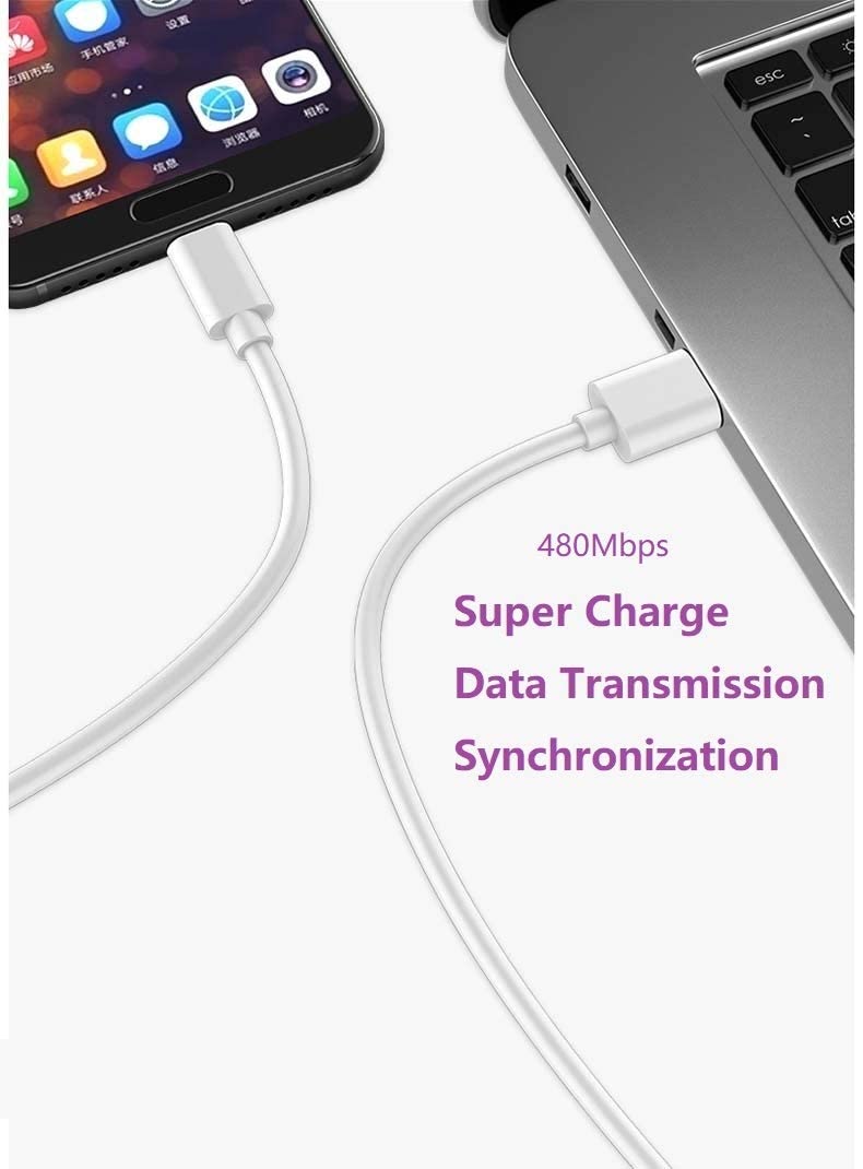 Samsung Galaxy Z Flip 5/6 Fast Charger - 5A USB C Charging Cable for Z Flip 5/6, Z Fold 5/4/3 - Quick Charge USB to Type C Cable - Perfect for Travel, Home & Office Use