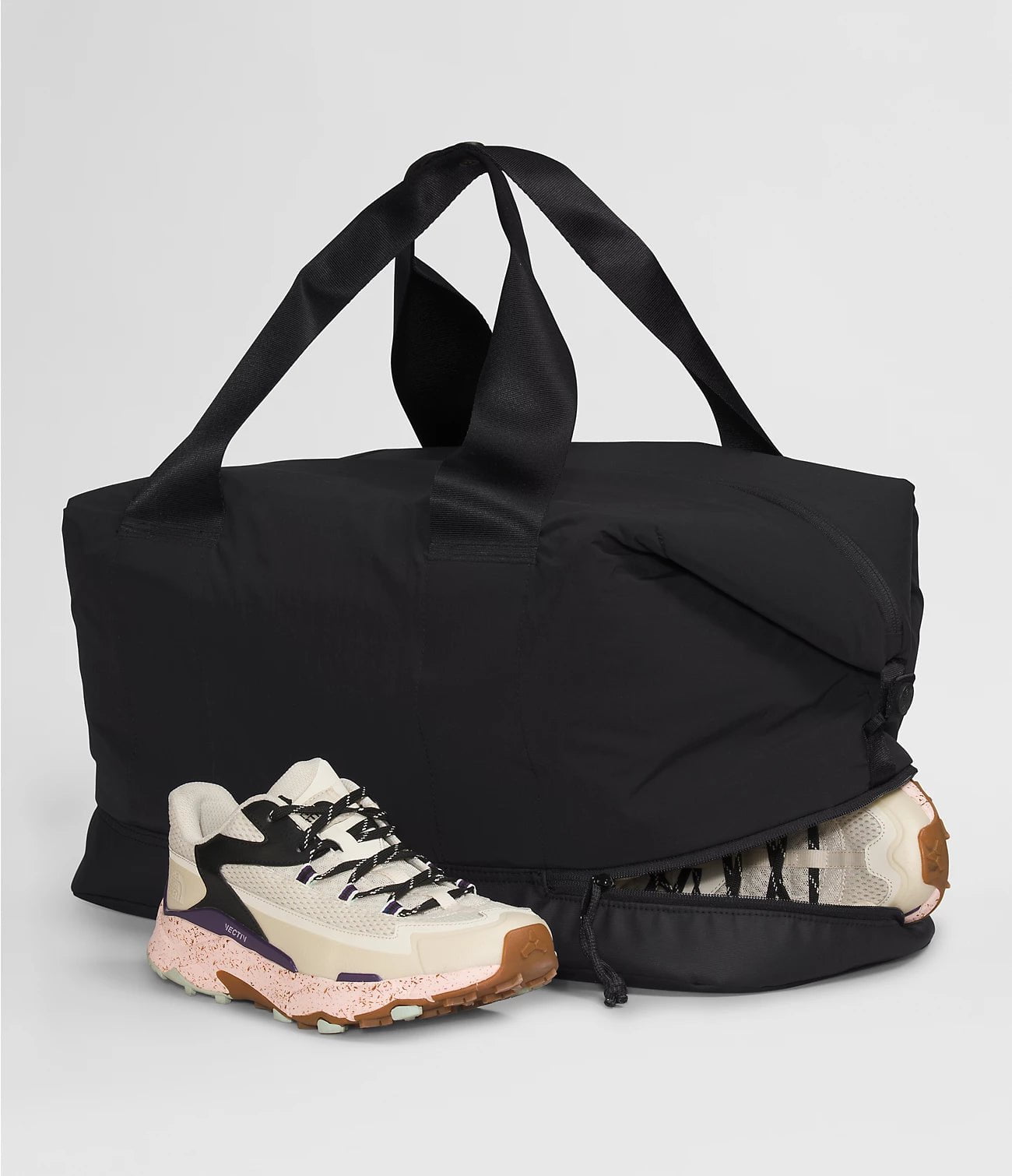 The North Face Women's Never Stop Weekender Duffel Bag - Large Travel Duffel for Gym, Workout, Yoga & Weekend Trips - Durable & Water-Resistant Carryall for Women