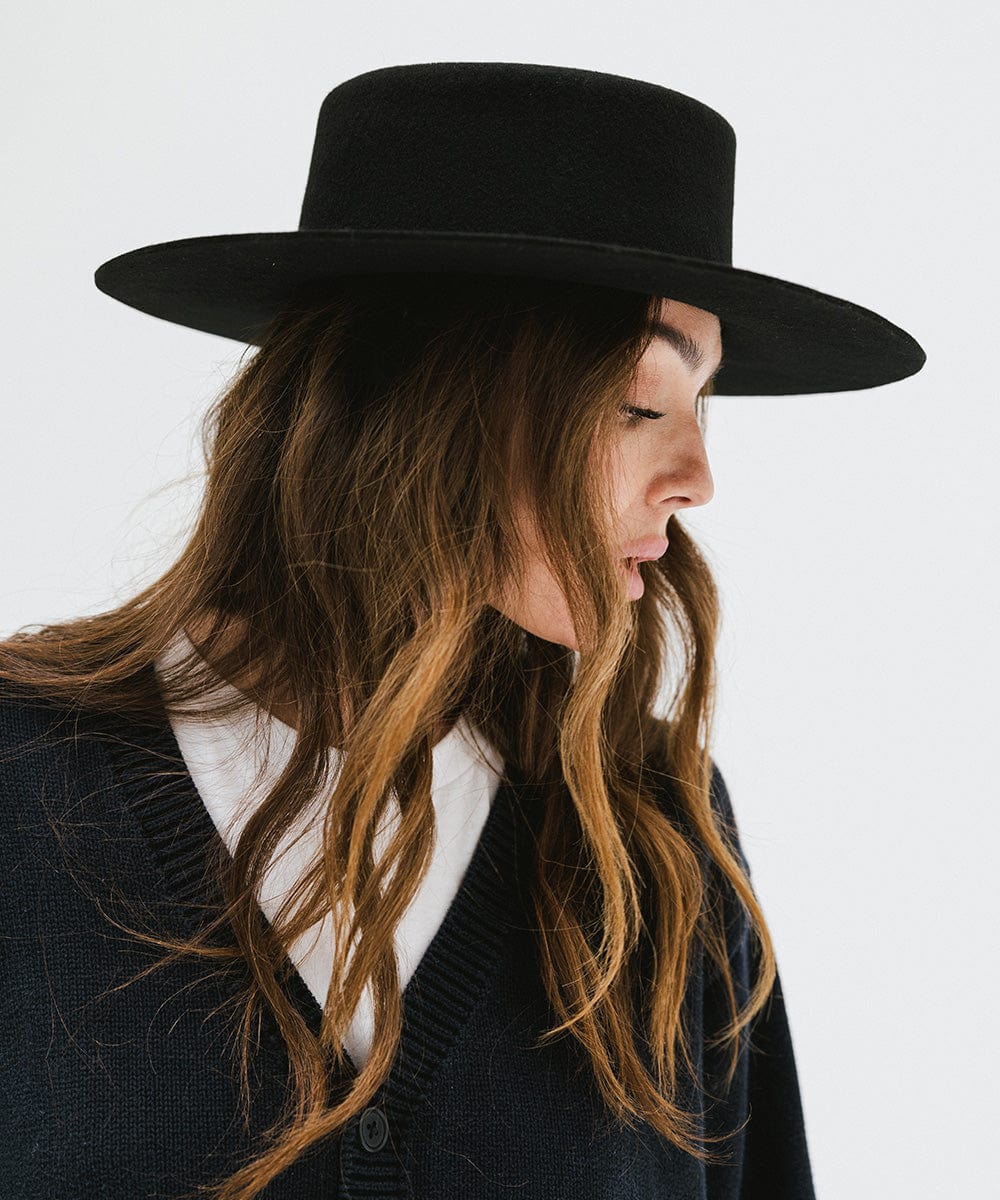 Stylish Dahlia Boater Hat for Women - Summer Straw Sun Hat with Wide Brim - Perfect for Beach, Garden Parties & Outdoor Events