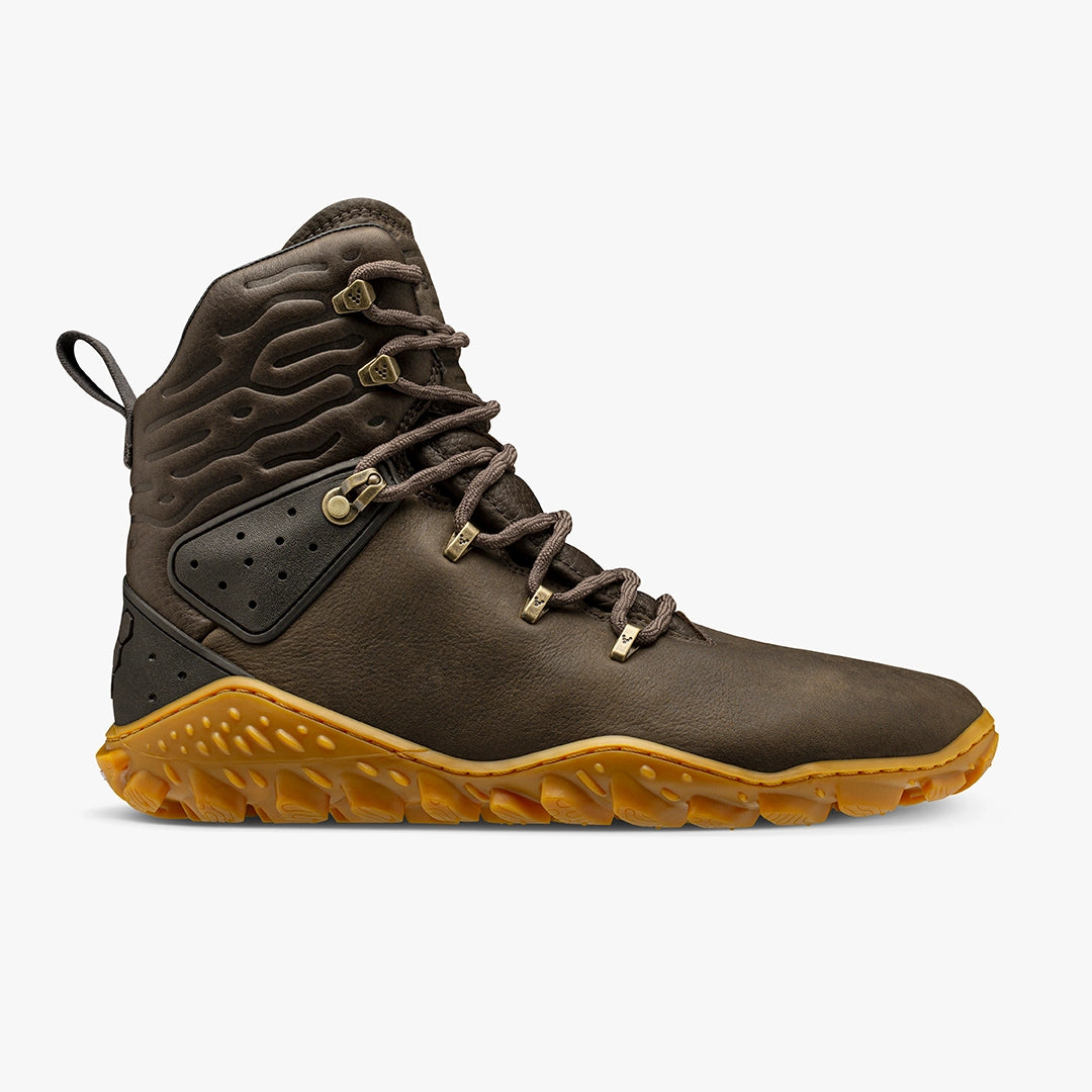 Vivobarefoot Men's Tracker Forest ESC Waterproof Hiking Boots - Lightweight Barefoot Shoes for Outdoor Adventures, Trail Running & Camping