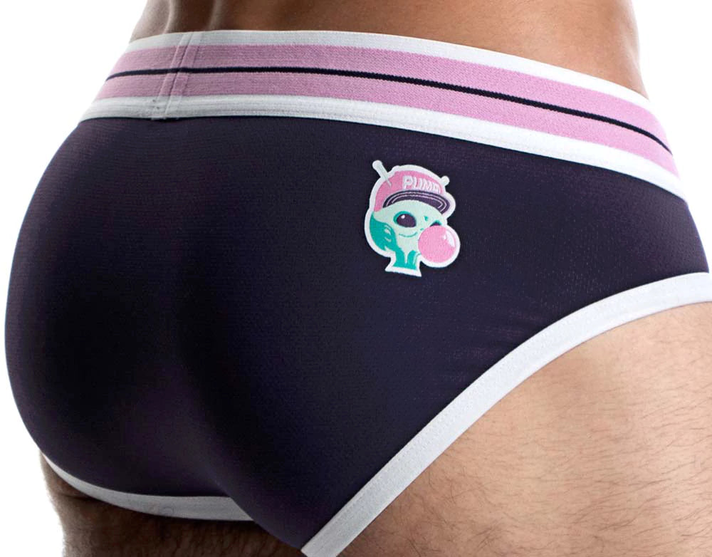 PUMP! Space Candy Brief Purple - Comfortable & Stylish Women's Underwear for Everyday Wear & Sleep