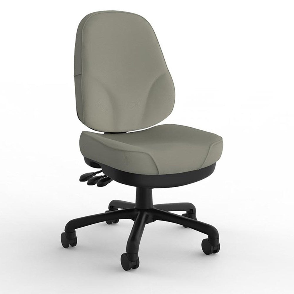 Ergonomic Plymouth Task Chair with Adjustable Height & Lumbar Support - Perfect for Home Office, Gaming & Workspace Comfort