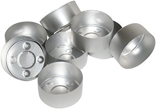 5000 Pack PANCHAL T-Light Aluminum Cups - DIY Candle Making Supplies for Tea Lights, Votive Candles, Wedding Decor & Home Crafts