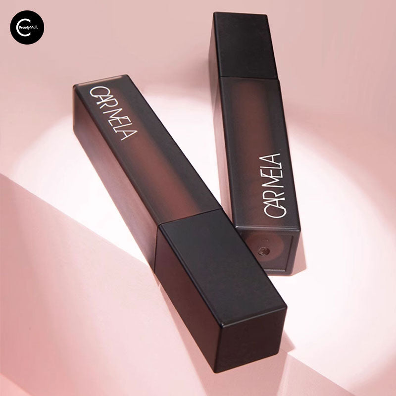 CARMELA Low Saturation Nude Lip Mousse - Long Lasting Matte Liquid Lipstick for Everyday Natural Makeup Look | Perfect for Office, Date Night and Special Occasions